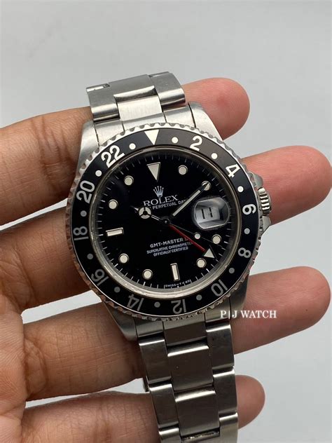 black dial gmt rolex